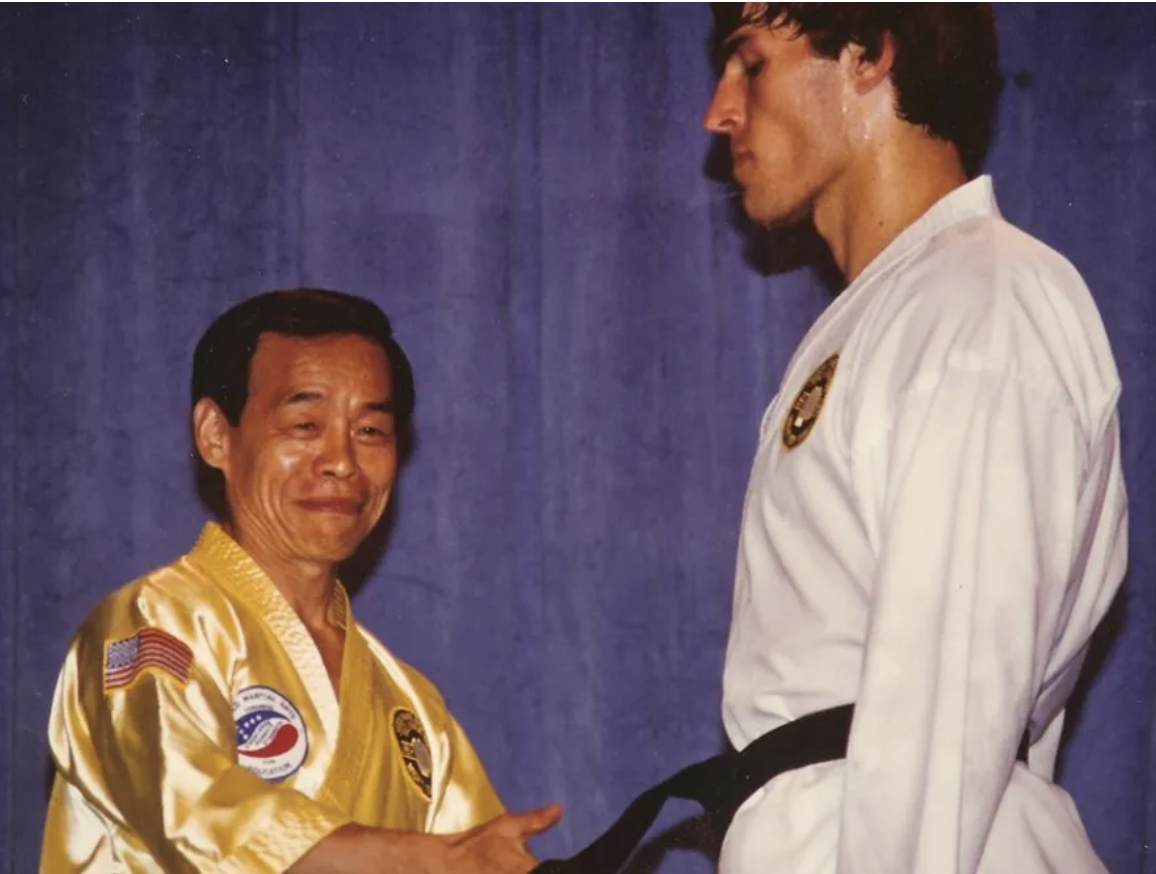 Tony Robbins with Grandmaster Jhoon Rhee