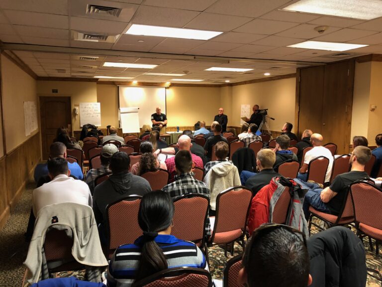 Bernard Kerik teaching Martial Arts Wealth Mastery members