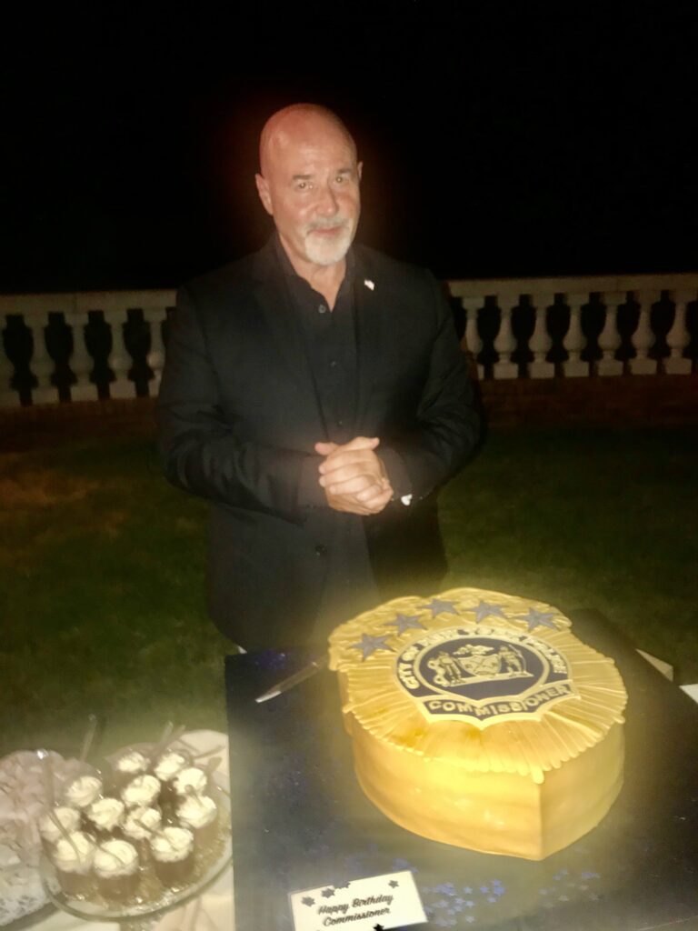 Bernard Kerik at his sixty-fifth birthday party in September 2020