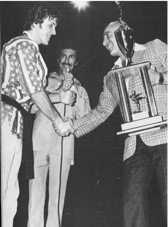 Mike Anderson, Jeff Smith and Telly Savalas