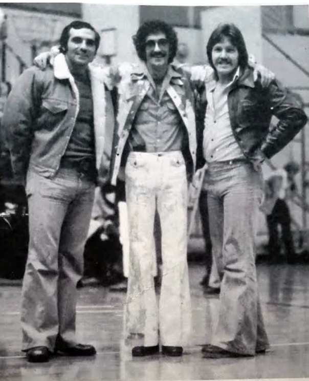 Mike Anderson with Dominique Valera and Jeff Smith in Europe