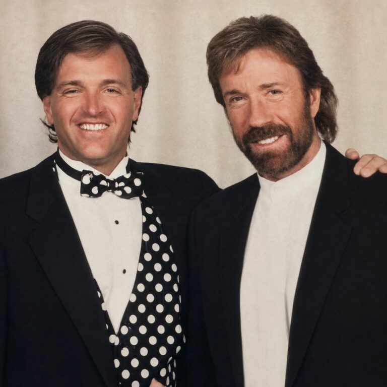 Grand Master Stephen Oliver with Chuck Norris