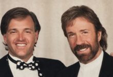 Grand Master Stephen Oliver with Chuck Norris