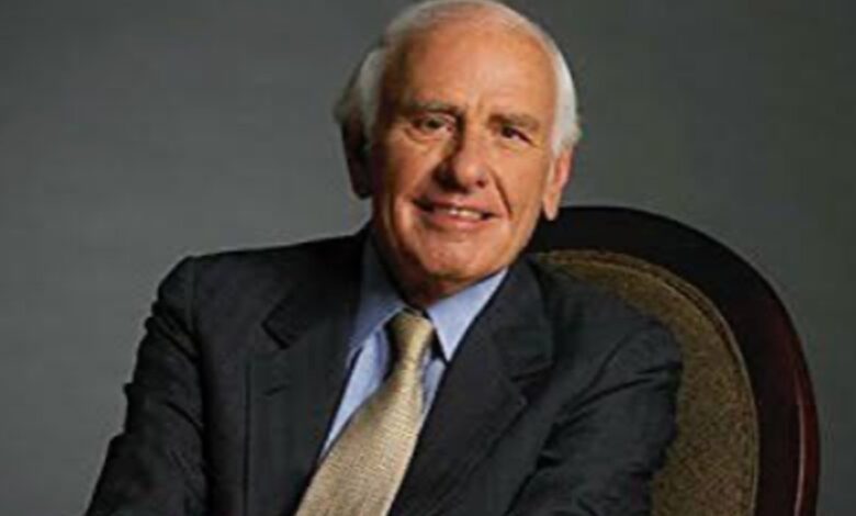 Jim Rohn, business philosopher and author, columnist for Martial Arts Professional