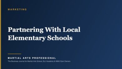 Partnering With Local Elementary Schools - Martial Arts Professional