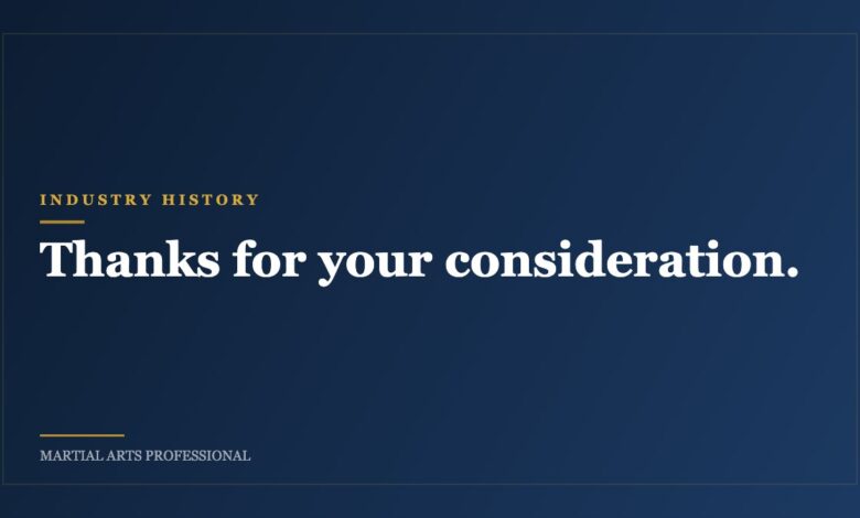 Thanks for your consideration.