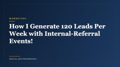 How I Generate 120 Leads Per Week with Internal-Referral Events!