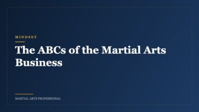 The ABCs of the Martial Arts Business: Understanding The Basics Makes All The Difference, Part 2