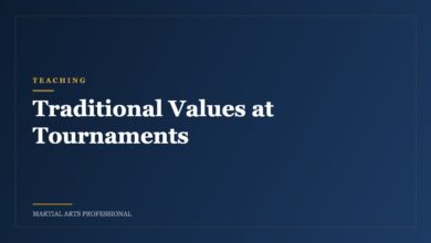 Traditional Values at Tournaments