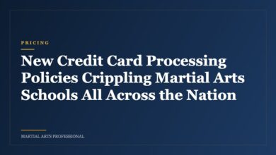 New Credit Card Processing Policies Crippling Martial Arts Schools All Across the Nation