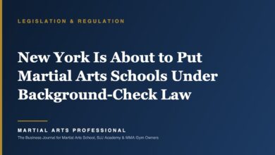 New York Is About to Put Martial Arts Schools Under Background-Check Law