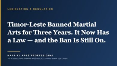 Timor-Leste Banned Martial Arts for Three Years. It Now Has a Law — and the Ban Is Still On.