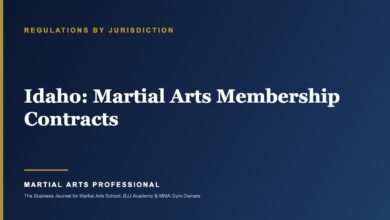 Idaho Martial Arts Membership Contracts: What School Owners Need to Know - Martial Arts Professional