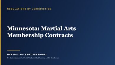 Minnesota Martial Arts Membership Contracts: What School Owners Need to Know - Martial Arts Professional