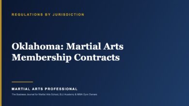 Oklahoma Martial Arts Membership Contracts: What School Owners Need to Know - Martial Arts Professional