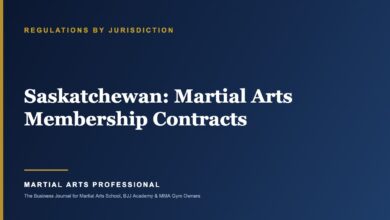 Saskatchewan Martial Arts Membership Contracts: What School Owners Need to Know - Martial Arts Professional