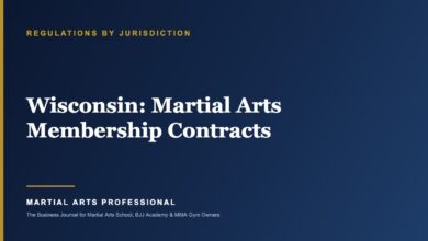 Wisconsin Martial Arts Membership Contracts: What School Owners Need to Know - Martial Arts Professional