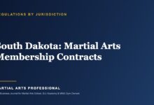South Dakota Martial Arts Membership Contracts: What School Owners Need to Know - Martial Arts Professional