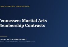 Tennessee Martial Arts Membership Contracts: What School Owners Need to Know - Martial Arts Professional