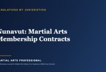 Nunavut Martial Arts Membership Contracts: What School Owners Need to Know - Martial Arts Professional