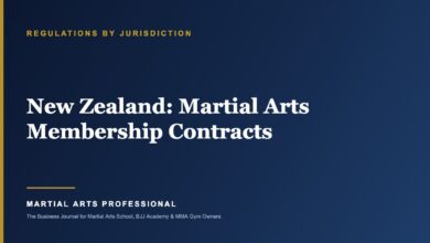 New Zealand Martial Arts Membership Contracts: What School Owners Need to Know - Martial Arts Professional