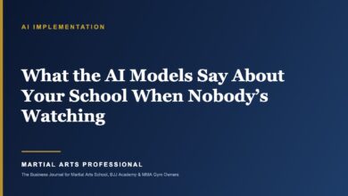What the AI Models Say About Your School When Nobody’s Watching - Martial Arts Professional