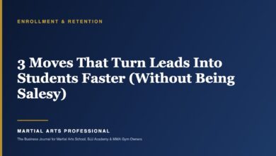 3 Moves That Turn Leads Into Students Faster (Without Being Salesy) — Matthew Brenner, Martial Arts Professional