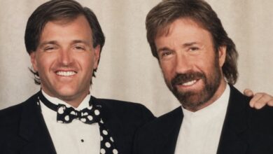 Grand Master Stephen Oliver and Chuck Norris