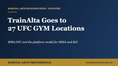 MMA.INC Takes TrainAlta to 27 UFC GYM Locations: The Platform Model Comes Into Focus