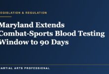 Maryland Extends Combat-Sports Blood Testing Window to 90 Days: What MMA and Kickboxing Gyms Need to Know