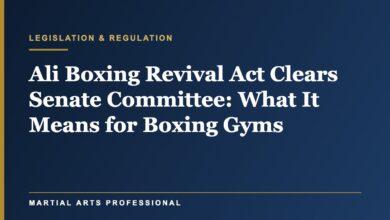 Ali Boxing Revival Act Clears Senate Committee: What It Means for Boxing Gyms, and Why It Does Not Cover MMA