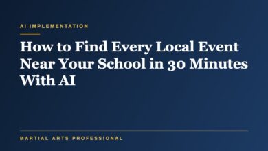 How to Find Every Local Event Near Your School in 30 Minutes With AI