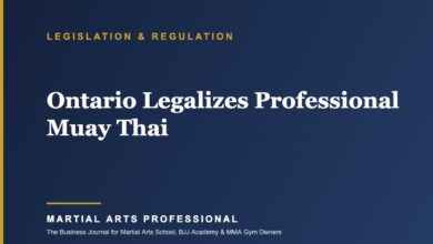 Ontario Legalizes Professional Muay Thai: What the New Rules Mean for Gyms, Fighters and Promoters, Martial Arts Professional